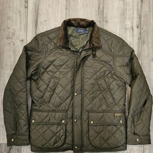 Polo by Ralph Lauren Quilted Olive Jacket for Men